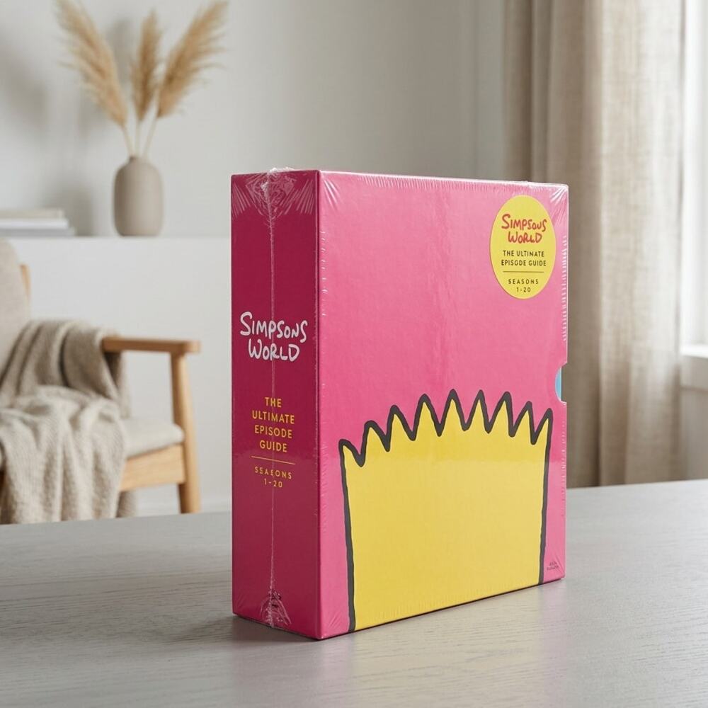 Simpsons World The Ultimate Episode Guide Seasons 1-20 Groening Sealed NEW Read